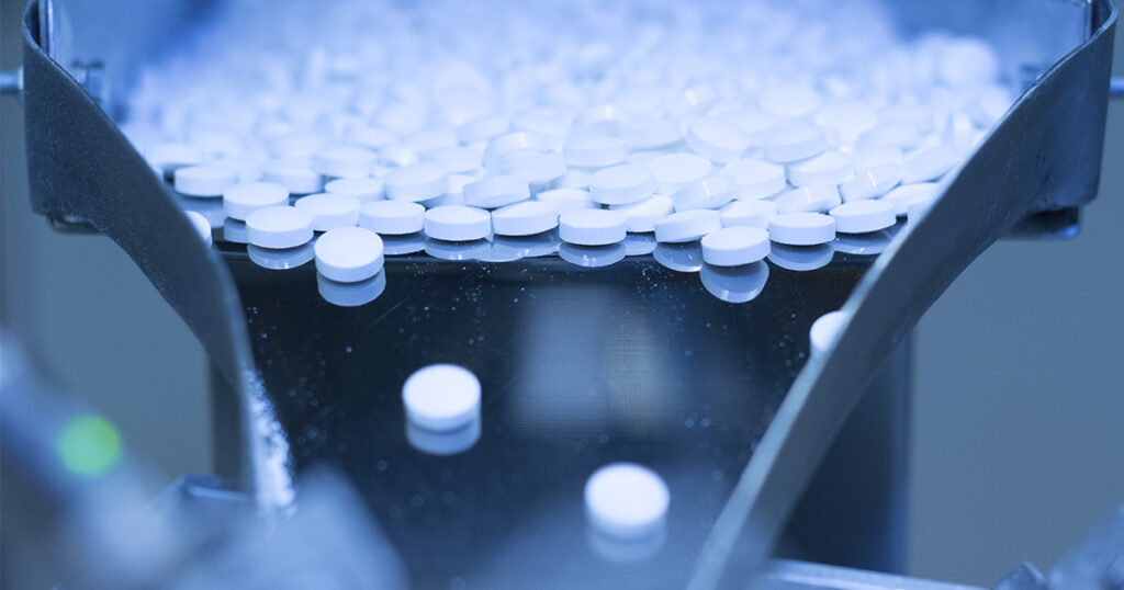 produção de medicamentos