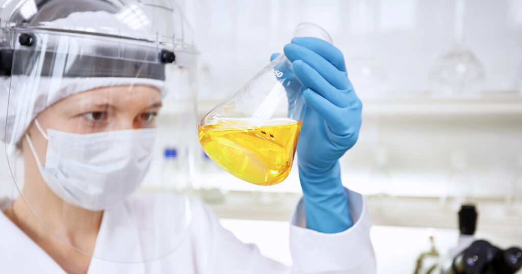 indústria de produtos químicos